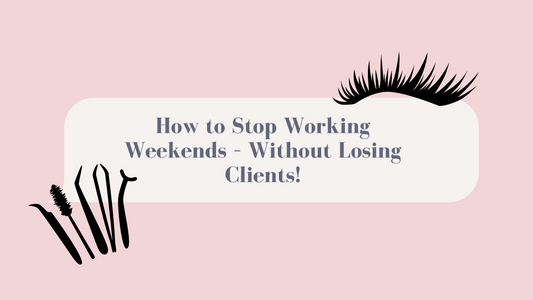 How to Stop Working Weekends – Without Losing Clients!