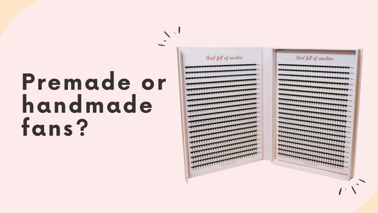 Premade or handmade volume fans