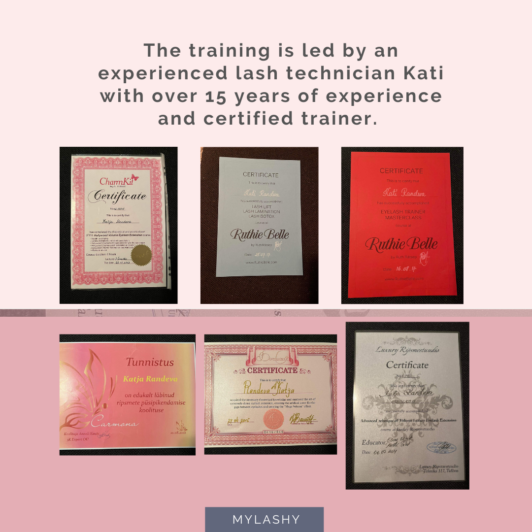 LED eyelash extensions Online Course