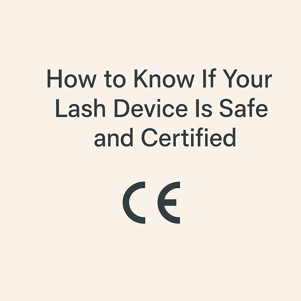 What Does the CE Mark Mean and Why Choose a Made in EU Product for Eyelash Technicians?