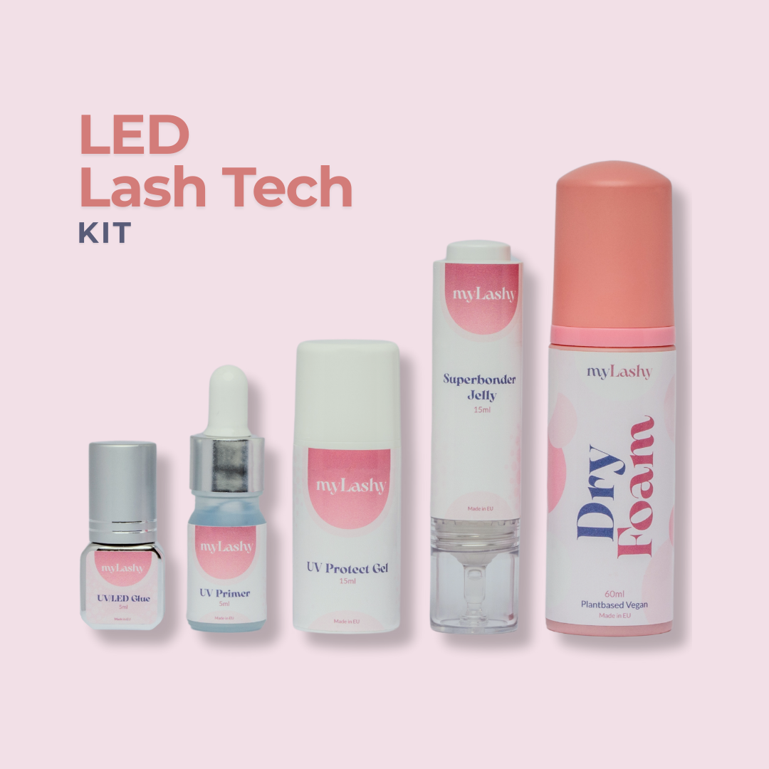 LED/UV eyelash extensions KIT
